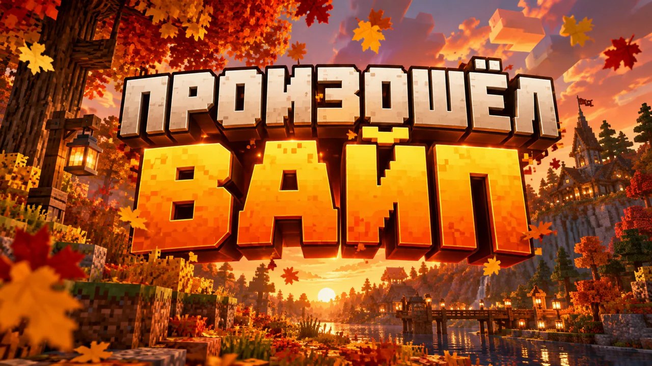 Обложка новости «🔥 Вайп на Выживании, SkyBlock, Анархии и SkyPvP + призы»